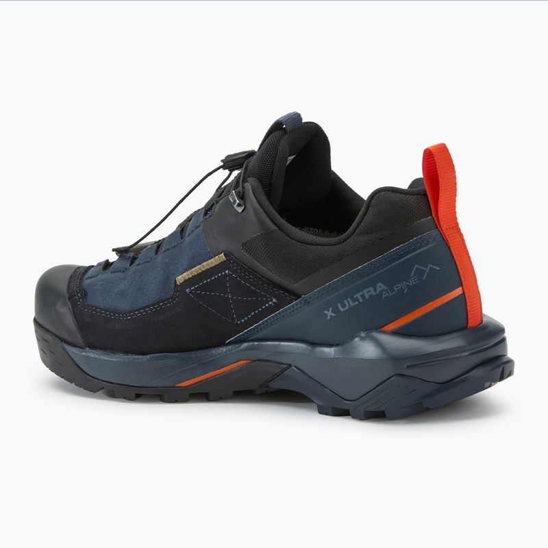 Pánské trekové boty Salomon X Ultra Alpine GTX grisaille/black/red orange 3