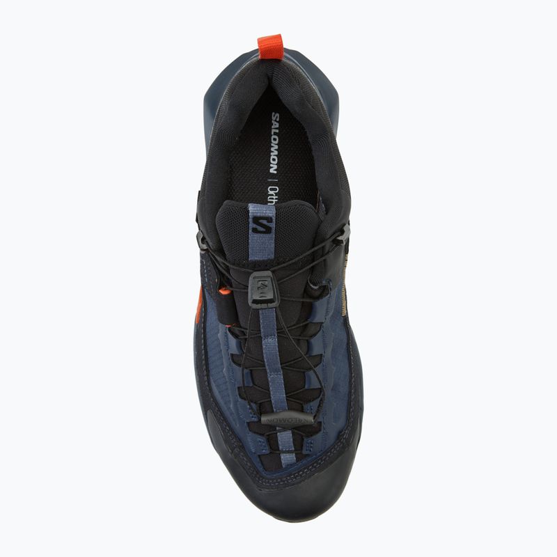 Pánské trekové boty Salomon X Ultra Alpine GTX grisaille/black/red orange 5