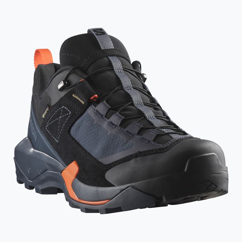 Pánské trekové boty Salomon X Ultra Alpine GTX grisaille/black/red orange 8