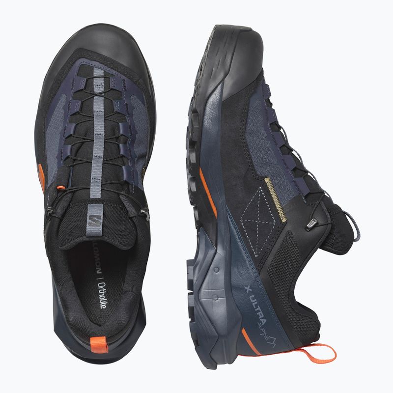 Pánské trekové boty Salomon X Ultra Alpine GTX grisaille/black/red orange 13