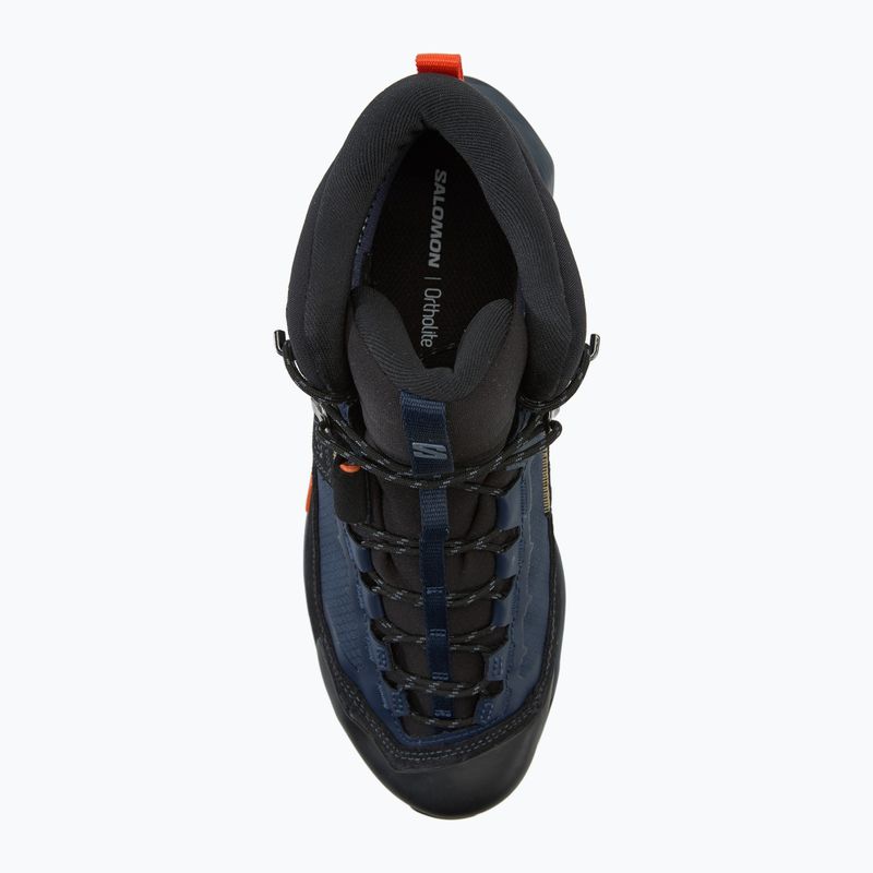 Pánské trekové boty Salomon X Ultra Alpine MID GTX blue nightsts/black/red orange 5