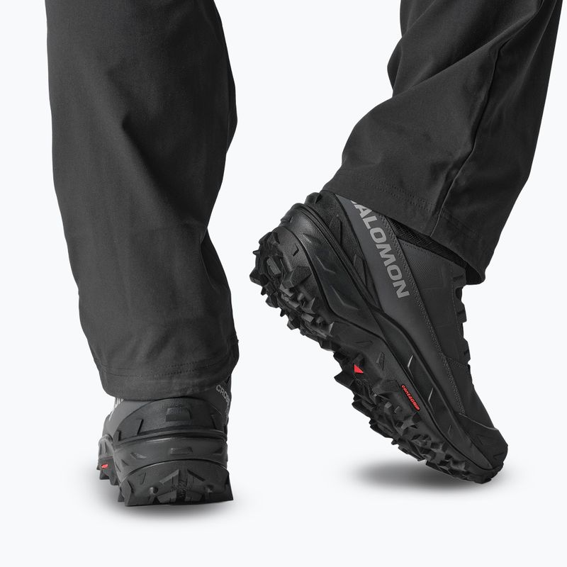 Pánské trekingové boty Salomon Crosstrak Powder WP asphalt/black/sharkskin 9
