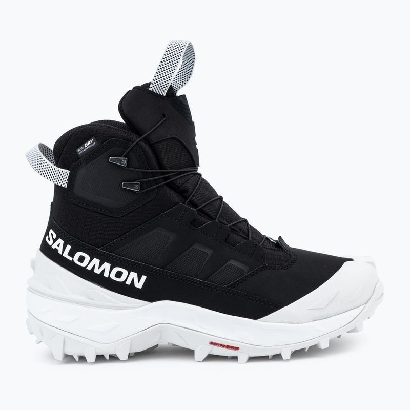 Pánské trekové botySalomon Crossrak Powder WP black/black/white 2
