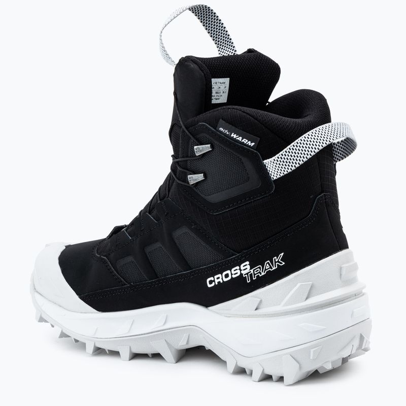 Pánské trekové botySalomon Crossrak Powder WP black/black/white 3