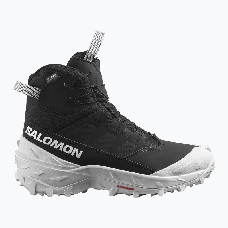 Pánské trekové botySalomon Crossrak Powder WP black/black/white 9