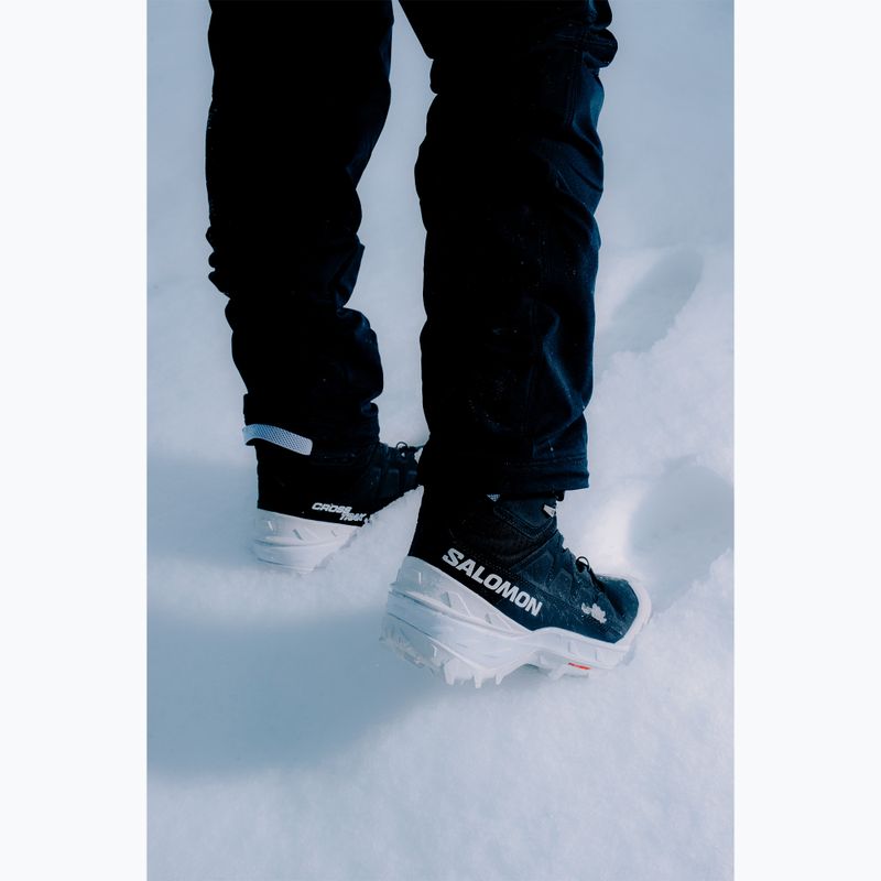 Pánské trekové botySalomon Crossrak Powder WP black/black/white 18