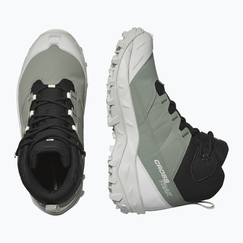 Dámské trekové boty Salomon Crosstrak WP agave green/black/can ary green 13