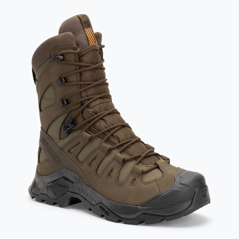 Turistické boty Salomon Quest Tracker High GTX earth brown/green