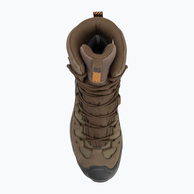 Turistické boty Salomon Quest Tracker High GTX earth brown/green 5