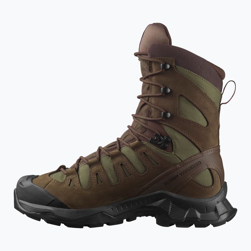 Turistické boty Salomon Quest Tracker High GTX earth brown/green 10