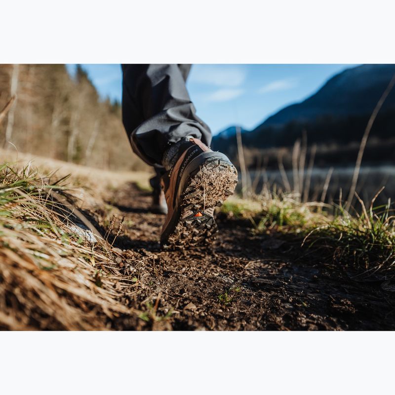 Dámské trekové boty Salomon X ULTRA 360 LTR GTX cognac/peppercorn/black 10