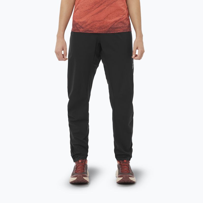 Běžecké kalhoty Salomon S/Lab Ultra Hybrid deep black