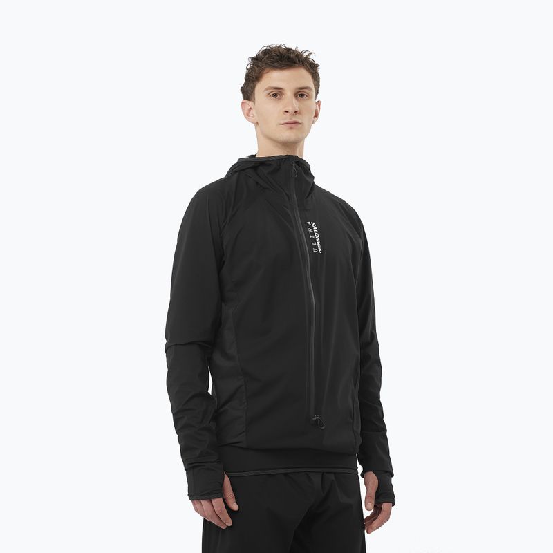 Běžecká bunda Salomon S/Lab Ultra Hybrid černá