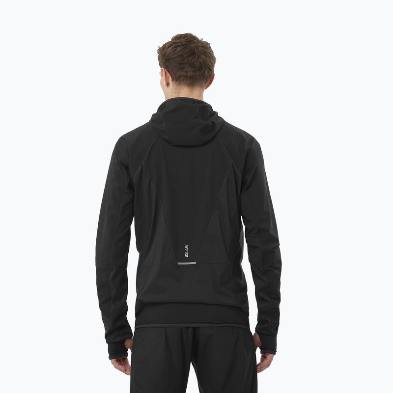 Běžecká bunda Salomon S/Lab Ultra Hybrid černá 2