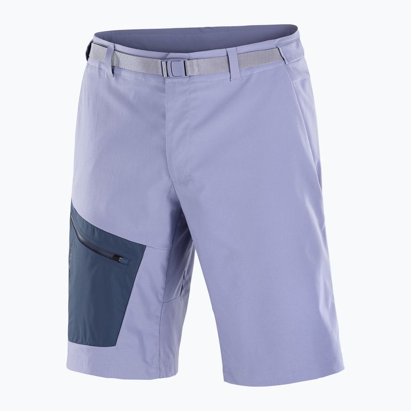 Pánské trekové šortky  Salomon Outerpath Utility blue granite / blue nights 6