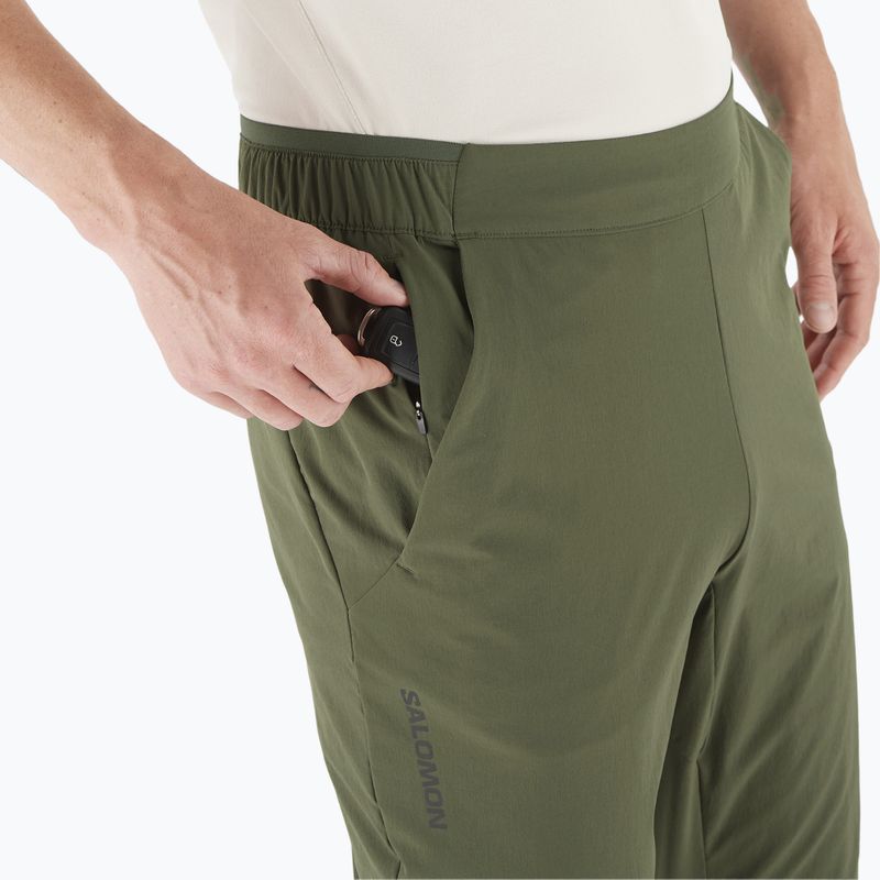 Pánské trekové kalhoty Salomon Wayfarer Ease grape leaf 3
