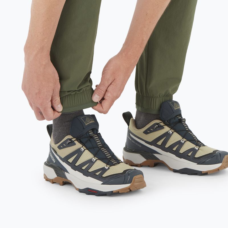 Pánské trekové kalhoty Salomon Wayfarer Ease grape leaf 5