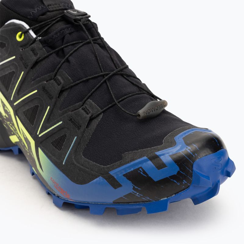 Pánské běžecké boty   Salomon Speedcross 6 Gtx Fan Fire black/surf the web/safety yellow 7