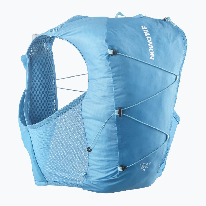 Běžecká vesta Salomon Active Skin 8 Set blue danube/blue curacao 2