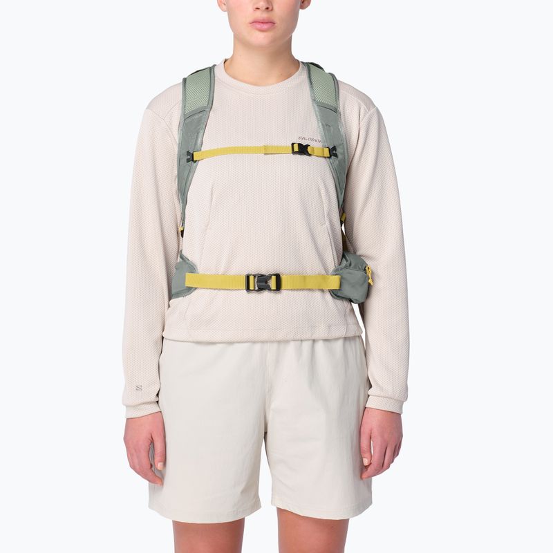 Turistický batoh Salomon Trailblazer 20 l sedona sage/seagrass/cress green 4