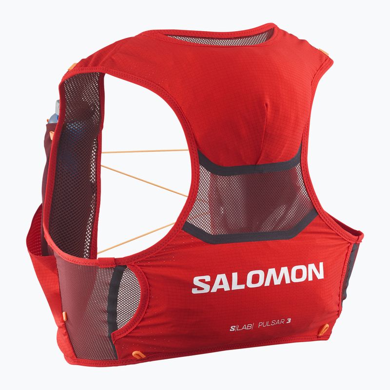 Běžecká vesta Salomon S/Lab Pulsar 3 Set fiery red/andorra/orange pop 2