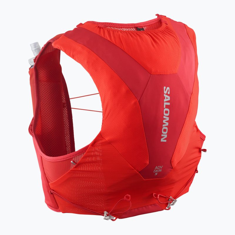Běžecká vesta Salomon ADV SKIN 5 Set flame scarlet/haute red 2