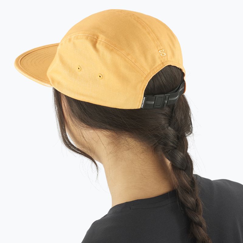 Kšiltovka Salomon 5 Panel warm apricot 3