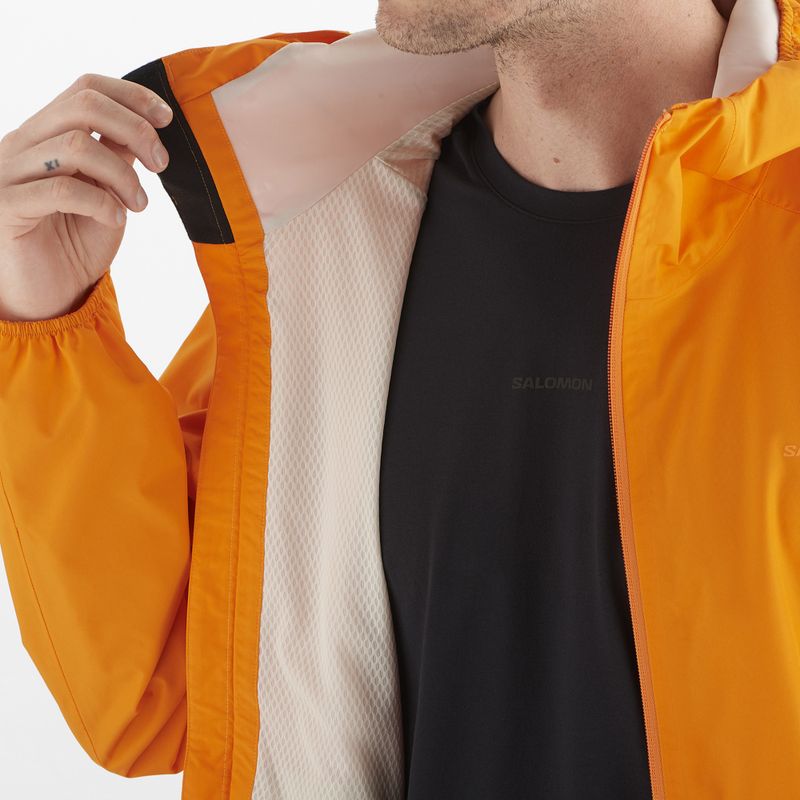 Pánská větrovka Salomon Outscape 2L turmeric 3