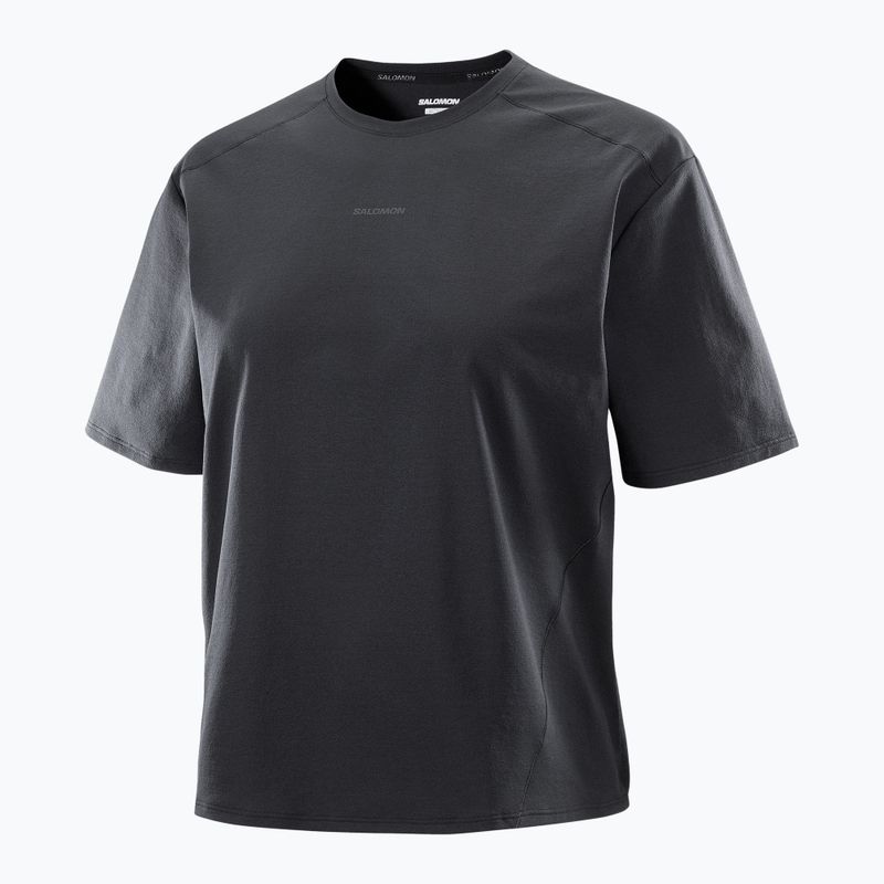 Dámské tričko Salomon Trackline Tee SS deep black 6