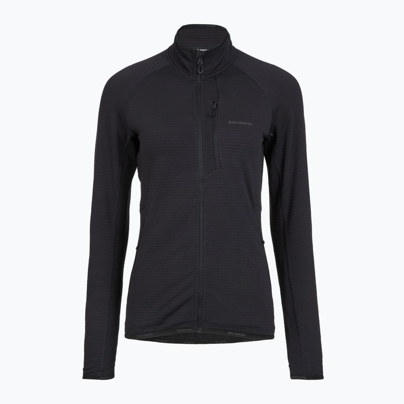 Dámská fleecová mikina Salomon Lightwarm Full Zip deep black 5
