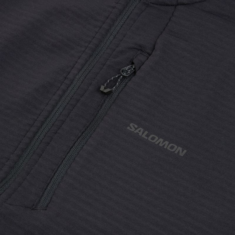 Dámská fleecová mikina Salomon Lightwarm Full Zip deep black 7