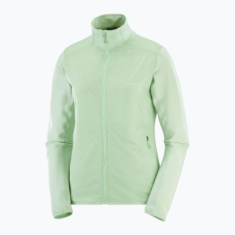 Dámská trekingová mikina Salomon Sntial Lightwarm Hybrid sea foam 7