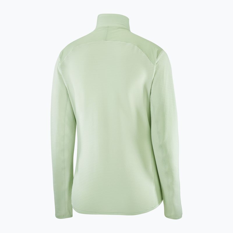 Dámská trekingová mikina Salomon Sntial Lightwarm Hybrid sea foam 8