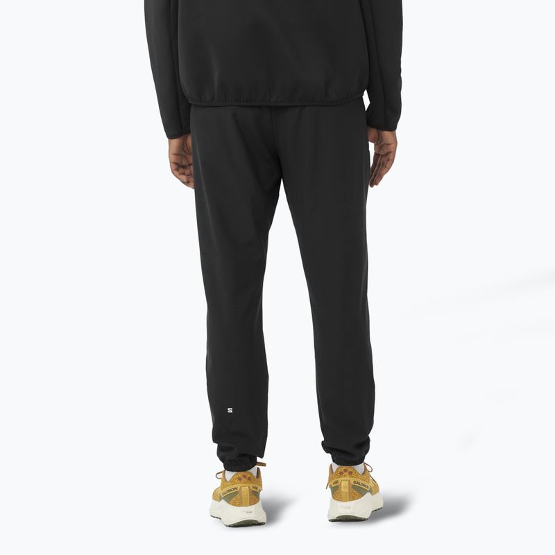 Pánské běžecké kalhoty Salomon SHAKEout Core deep black 2