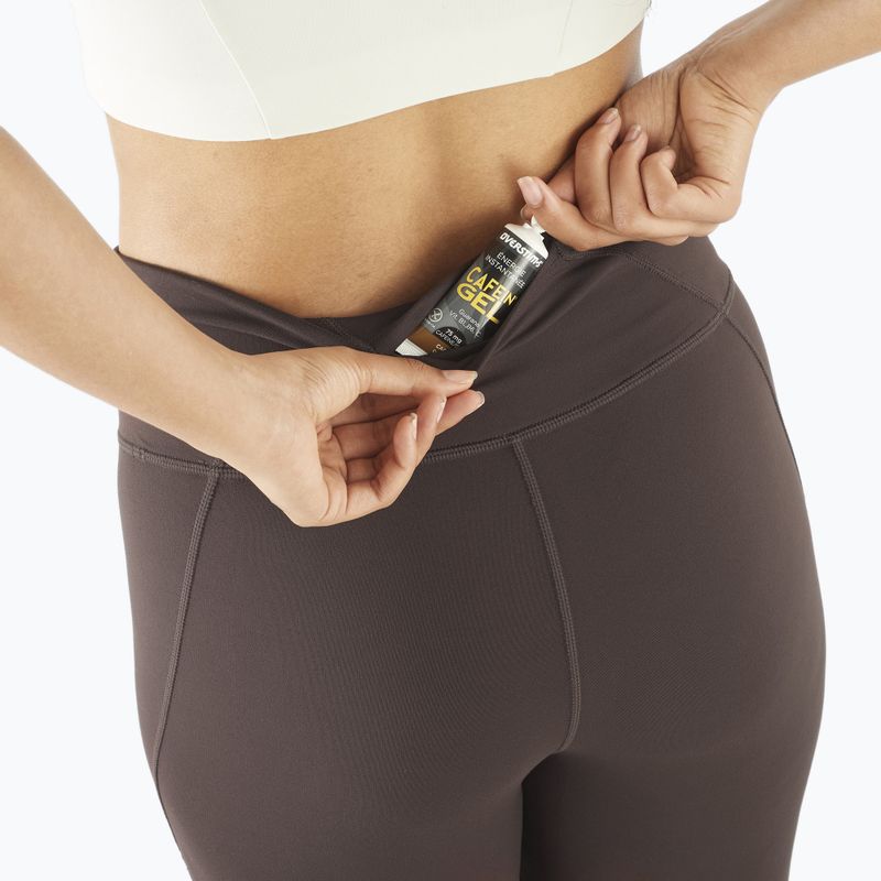 Dámské běžecké legíny Salomon SHAKEout Bliss 25" coffee bean 6