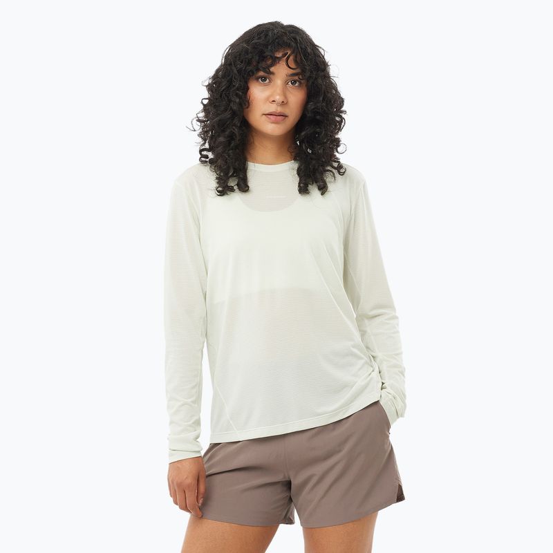 Dámské běžecké tričko longsleeve  Salomon SHAKEout Core icicle