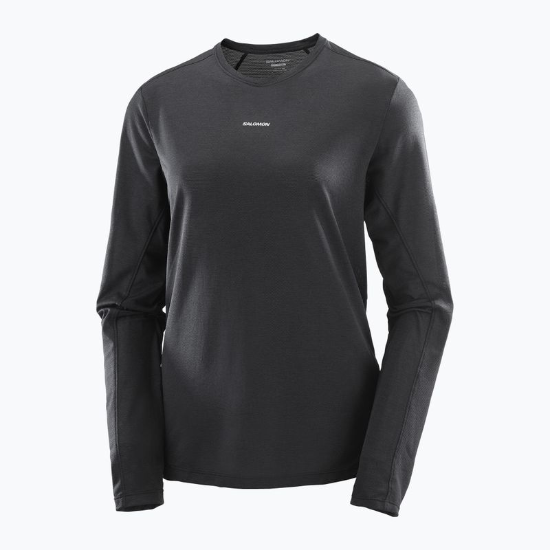 Dámské běžecké tričko longsleeve  Salomon SHAKEout Core deep black 4