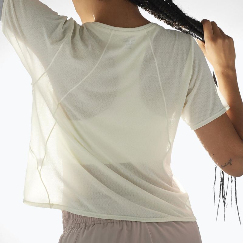 Dámské běžecké tričko Salomon SHAKEout Air Crop SS Tee icicle 3