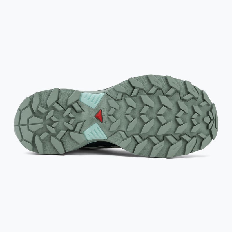 Dámské trekové boty Salomon X Ultra 360 green milieu/urban chic/clearly aqua 4