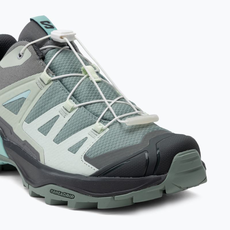 Dámské trekové boty Salomon X Ultra 360 green milieu/urban chic/clearly aqua 7