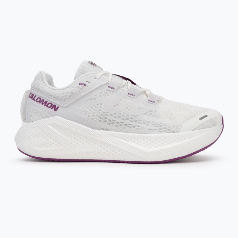 Pánské běžecké boty Salomon Aero Glide 3 white/white/willowherb 2