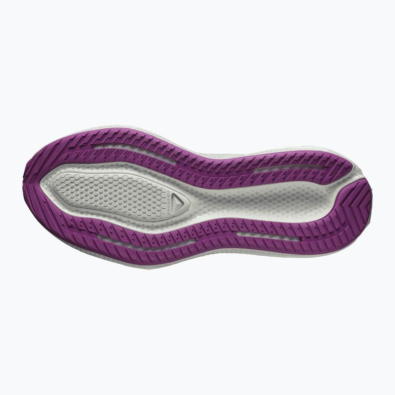 Pánské běžecké boty Salomon Aero Glide 3 white/white/willowherb 3