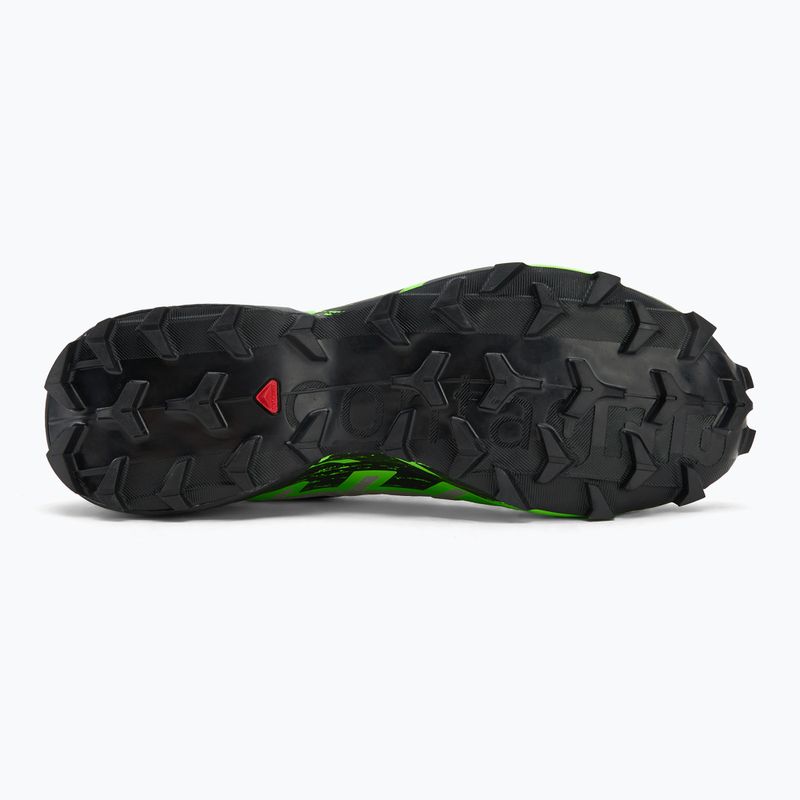Pánské běžecké boty Salomon Speedcross 6 GTX black/alloy/green gecko 4