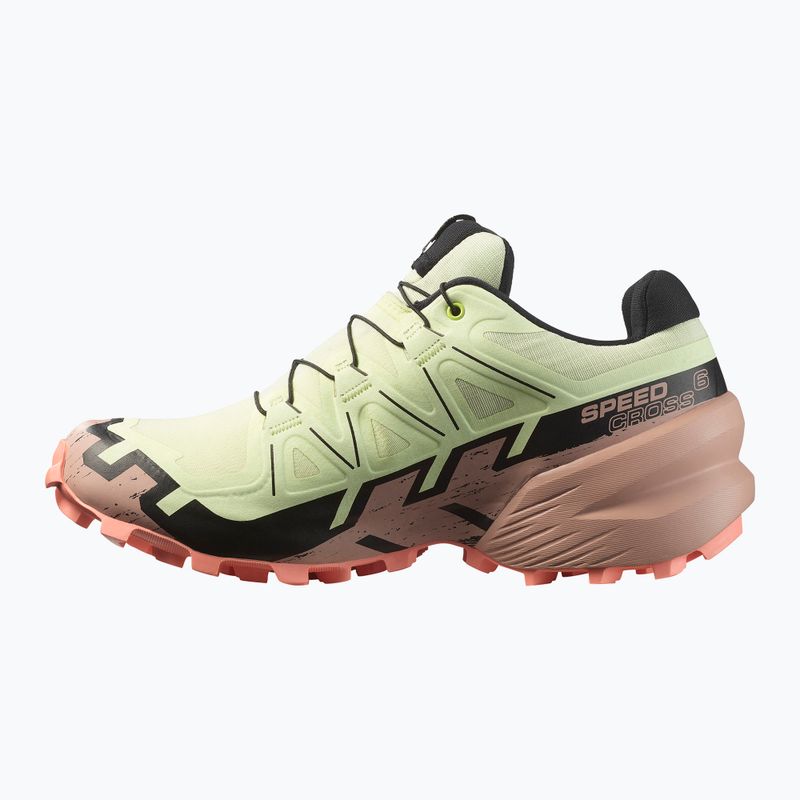 Dámské běžecké boty Salomon Speedcross 6 GTX lime cream/mahogany rose/black 3