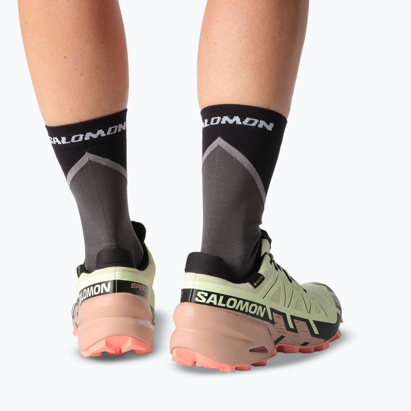 Dámské běžecké boty Salomon Speedcross 6 GTX lime cream/mahogany rose/black 8