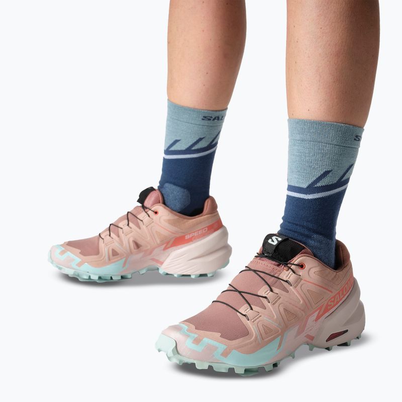 Dámské běžecké boty Salomon Speedcross 6 mahogany rose/hushed violet/iced aqua 9