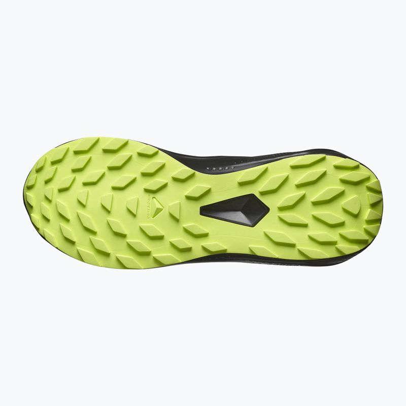 Pánské běžecké boty Salomon Alphaglide GTX black/alloy/sharp green 4