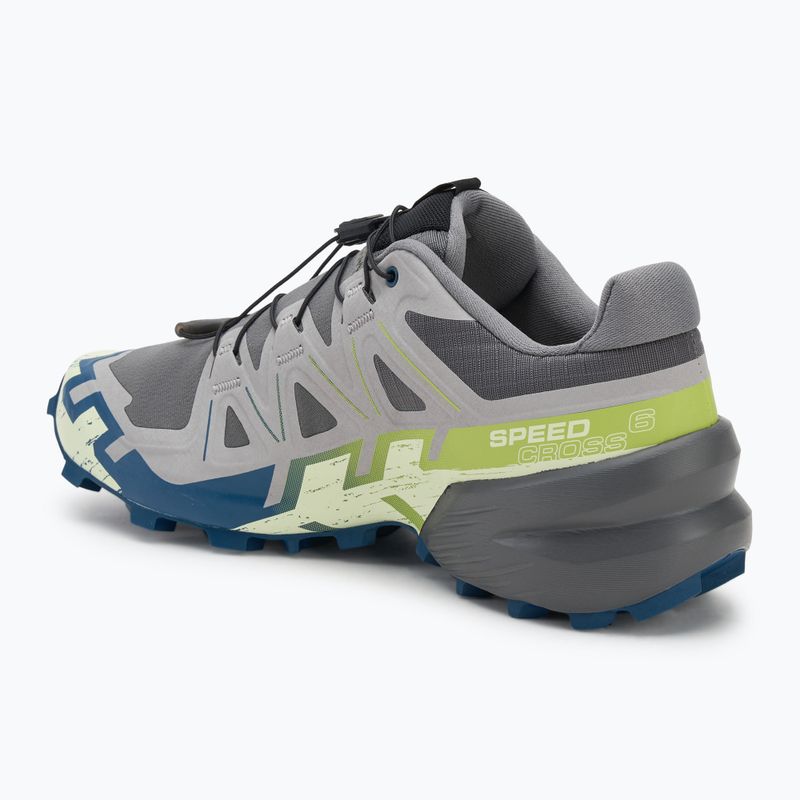 Pánské běžecké boty Salomon Speedcross 6 castlerock/lime cream/poseidon 3