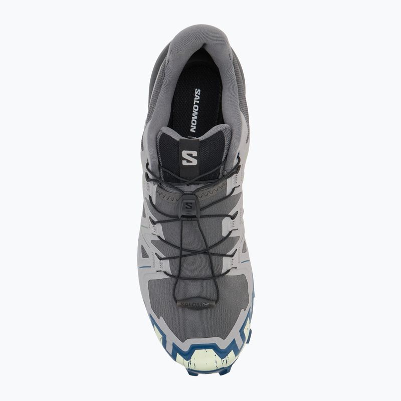 Pánské běžecké boty Salomon Speedcross 6 castlerock/lime cream/poseidon 5