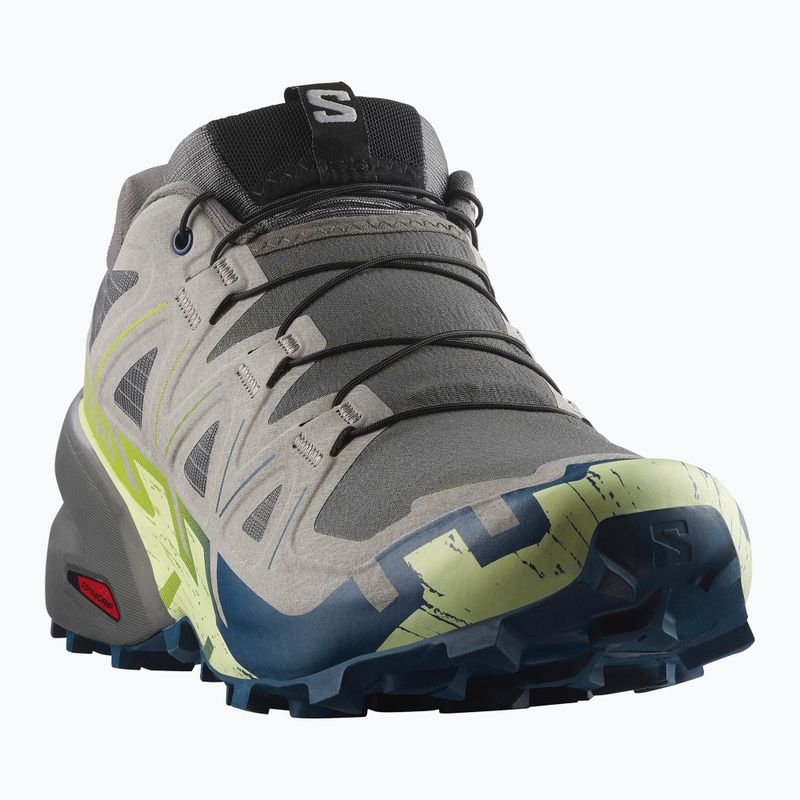 Pánské běžecké boty Salomon Speedcross 6 castlerock/lime cream/poseidon